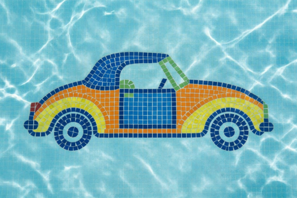 poolbottomcar